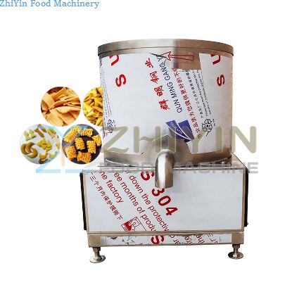 Semi-automatic Frying Processing Line Remove Dehydrator Snacks Nut Frying Deoilling Machinery Remove Dewater Snacks Nut Frying Deoilling Machinery