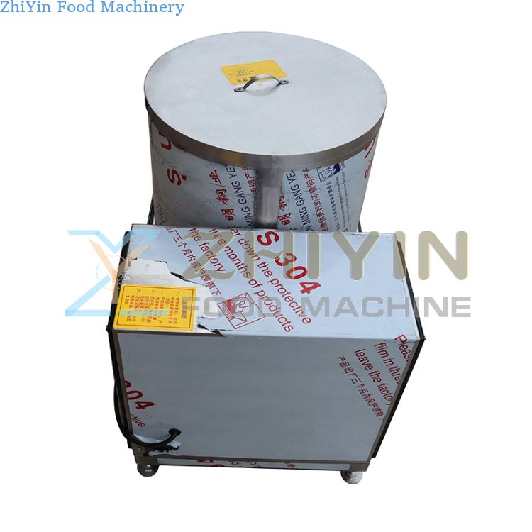 SUS304 Semi-automatic Frying Processing Machinery Potato French Fries Dewatering Slices Vegetable Washing Dehydrator Machine