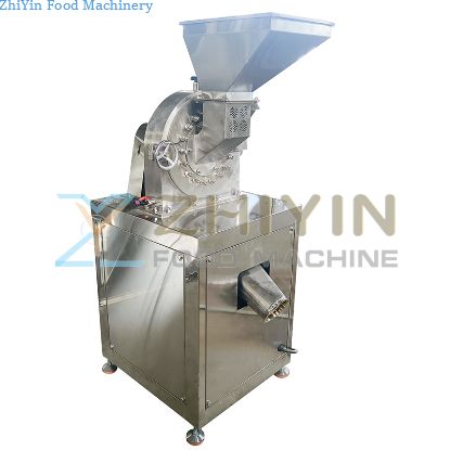 Factory Price SUS304 Industrial Food Grinding Machine Suger Chili Disc Mill Pulverizer Grinding Machine Fine Pulverize Crusher