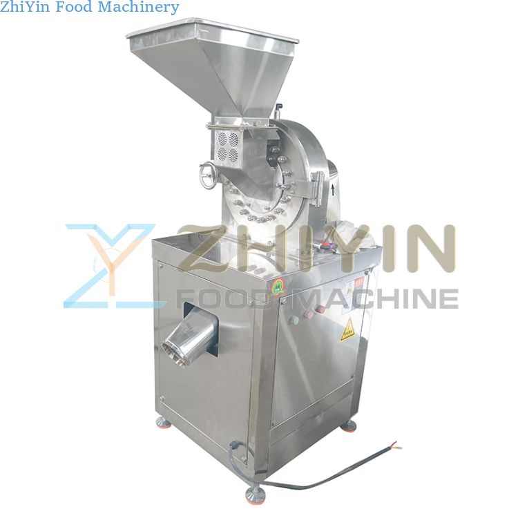 100kg/H Coffee Bean Grinding Machine 304 Stainless Steel Industrial Food Grinding Machine Universal Coarse Crusher Pulverizer Grinder Crusher Grinding Machine