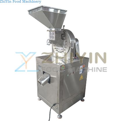 304 Stainless Steel Rice Husk Grinder Machine Straw Powder Make Grind Pulverizer Machine For Whole Wheat Flour