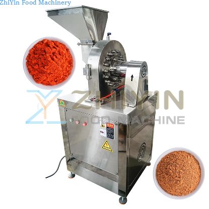 Freezing-Dried Fruit Vegetable Slice Grinding Powder Brewing Food Crusher Lotus And Lotus Powder Processing Machinery Customized