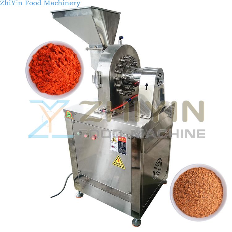 Freezing-Dried Fruit Vegetable Slice Grinding Powder Brewing Food Crusher Lotus And Lotus Powder Processing Machinery Customized