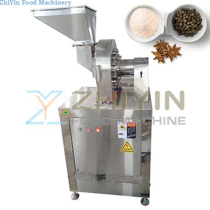 SUS304 Peanut Brittle Processing Crusher Grinding Powder After Drying Nuts Pulverizer Fine Grinding Powder Processing Machinery