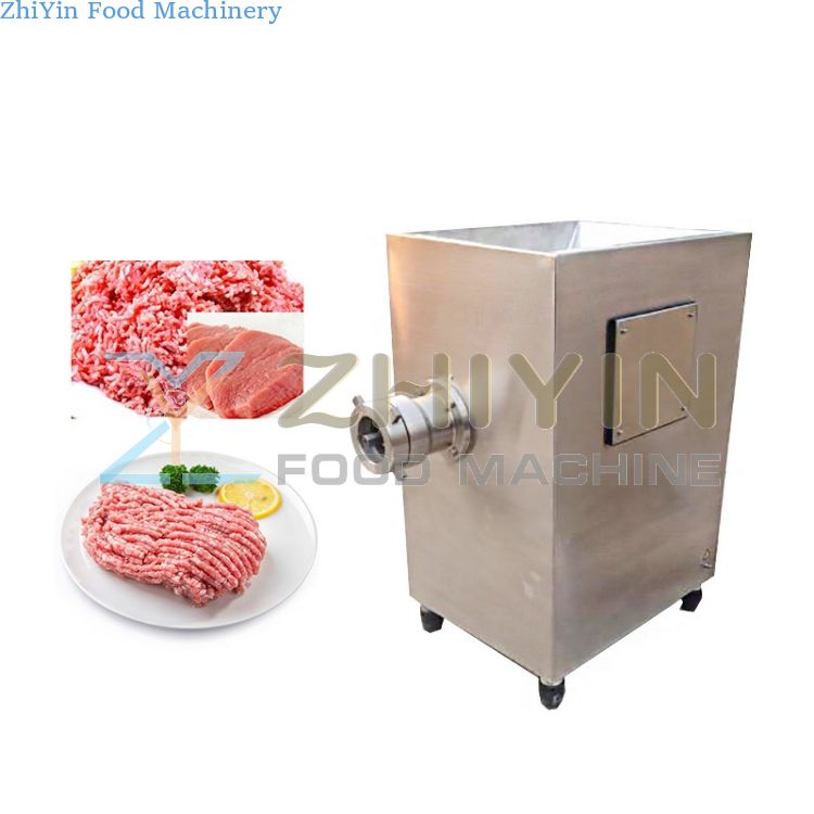 High Capacity Industrial Frozen Meat Mincer Heavy Duty Industrial Electrical Meat Grinder Meat and Sausage Grinding Machine