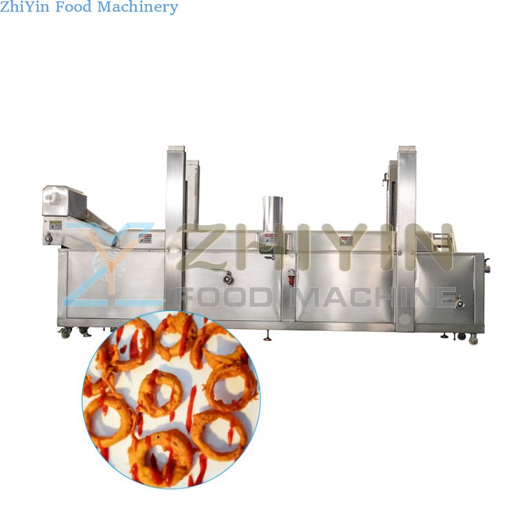 Electric Heating Food Frying Equipment Onion Rings Sweet French Fries Fryer for Nuts Puffed Food Electric Fryer Various Snacks