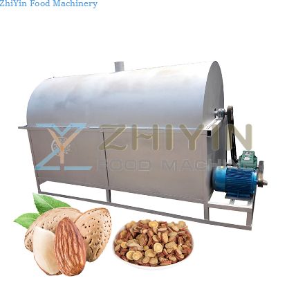 Industrial Dryer Wood Sawdust Rotary Dryer Industrial Coal Slurry Saw Dust Saw Sand Dryer Nuts Roaster Machine Custom
