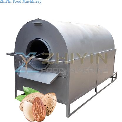 Industrial Fried Peanut and Soybean Frying Machine Fried Melon Seeds Chestnut Frying Material Machine Nuts Roaster Equipment