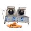Commercial Nuts Soybean Grain Multi-Grain Peanut Roller Roaster Stir-frying Machine Spiced Peanut Oven Roasting Machine Stainless Steel Material Custom
