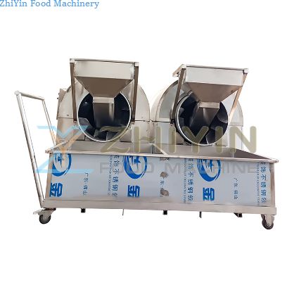 Nut Seed Steam Peeling Machine Cashew Nut Hot Drying Stir-Frying Machine Processing Machine Dried Fruit Deep Processing Production Line Customized