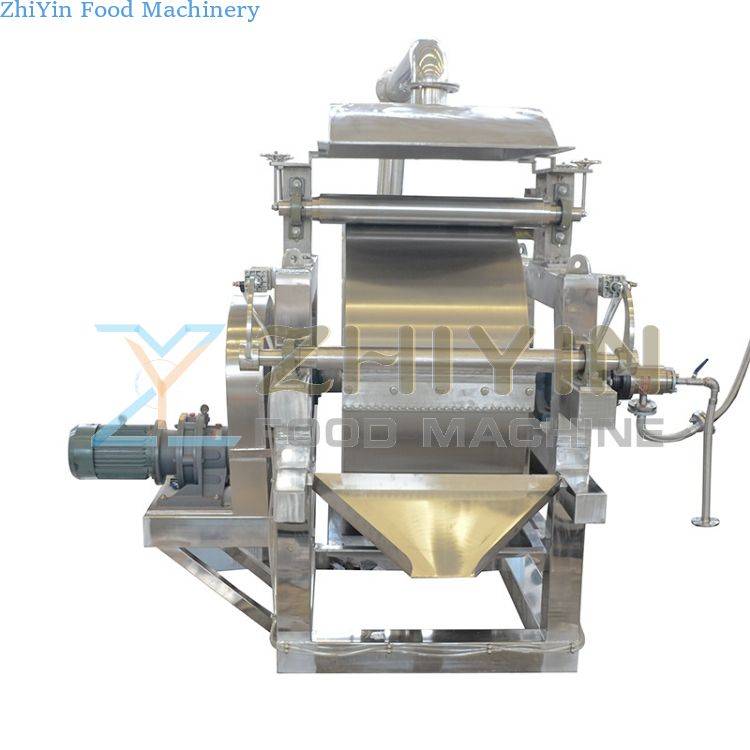 Sticky and Thick Food Series Drum Scraper Drying Machine Corn Potato Starch Conductive Gas Heating Continuous Drying Equipment