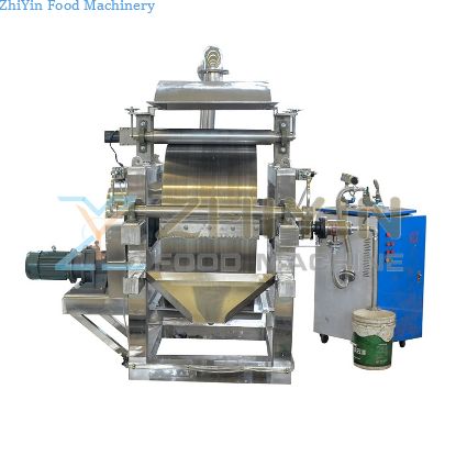 SUS304 Emulsion Scraper Drying Machine Liquid Chemical Crystallization Drying Machine Steam Heating Drum Scraper Dryer