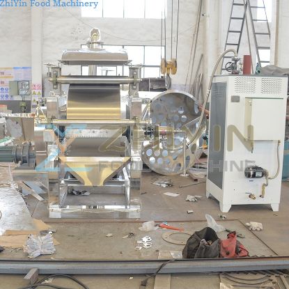 Clay Mud Drum Scraper Drying Machine Mother Liquor Drying Equipment Calcium Carbonate Steam Heating SUS304 Efficient Drying