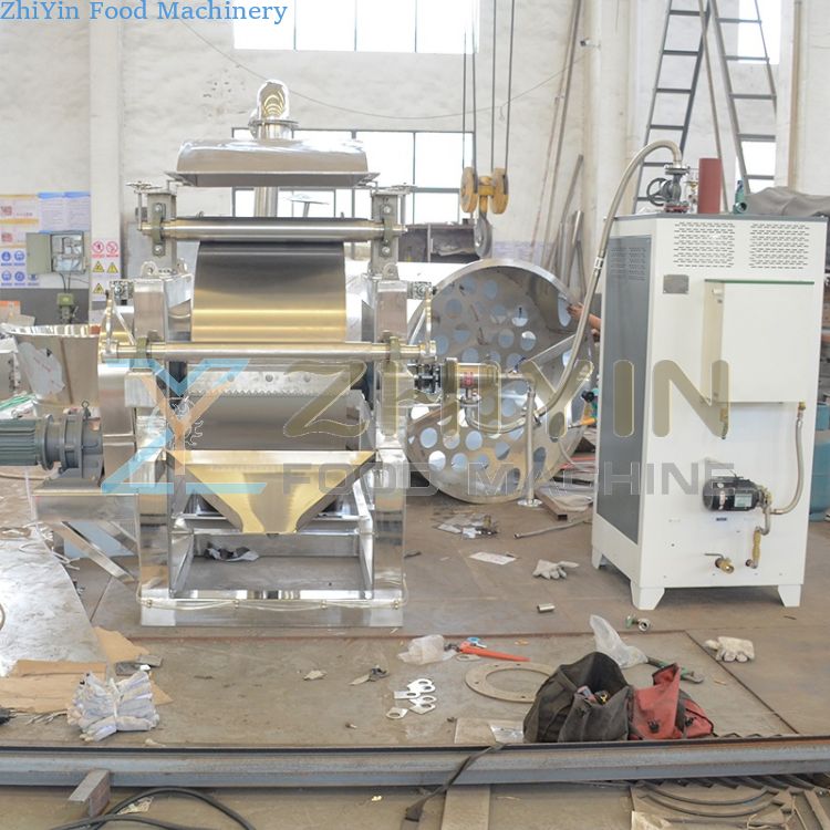 Clay Mud Drum Scraper Drying Machine Mother Liquor Drying Equipment Calcium Carbonate Steam Heating SUS304 Efficient Drying