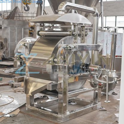 Clay Mud Drum Scraper Drying Machine Mother Liquor Drying Equipment Calcium Carbonate Steam Heating SUS304 Efficient Drying