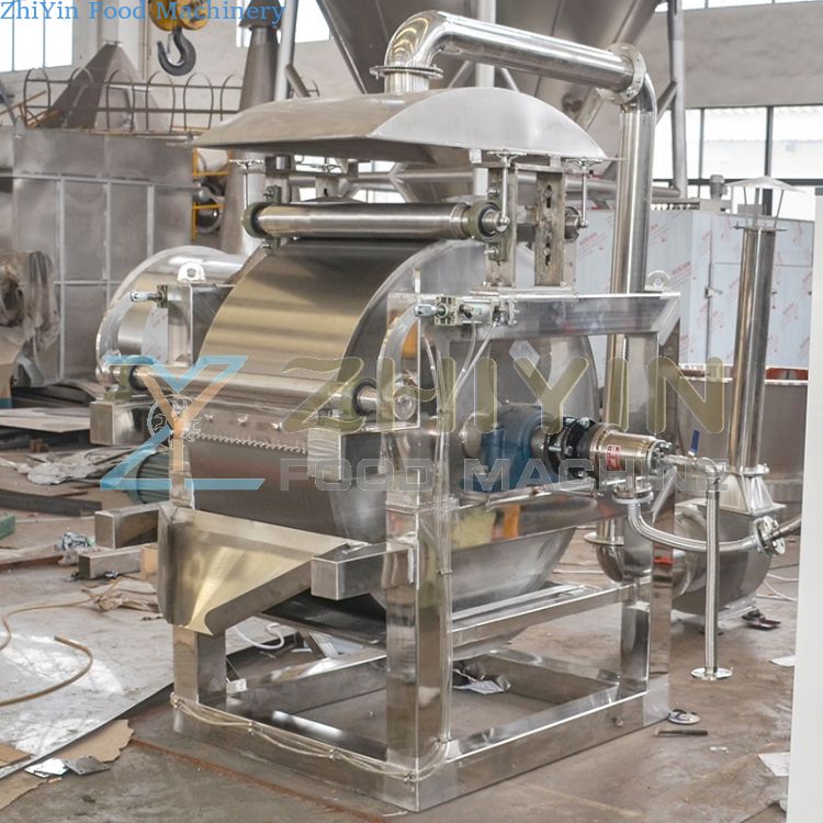 Clay Mud Drum Scraper Drying Machine Mother Liquor Drying Equipment Calcium Carbonate Steam Heating SUS304 Efficient Drying